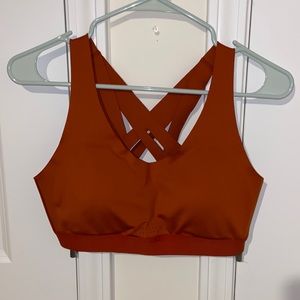 Burnt Orange Sports Bra
